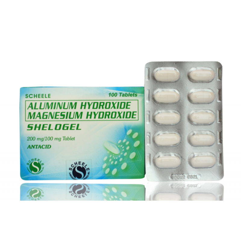 Aluminium hydroxide 200mg (每粒)